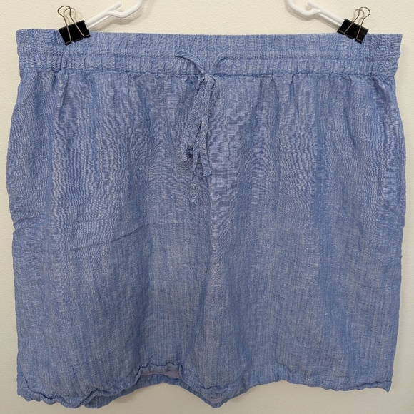 Talbots Dresses & Skirts - Light Blue Drawstring Skirt